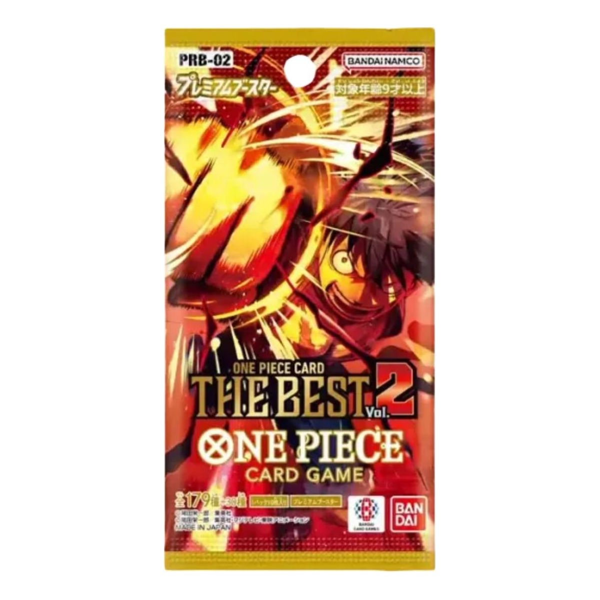 One Piece Card JP Premium Booster Pack 'One Piece Card The Best Volume 2' OPC-TCG-PRB-02-548908