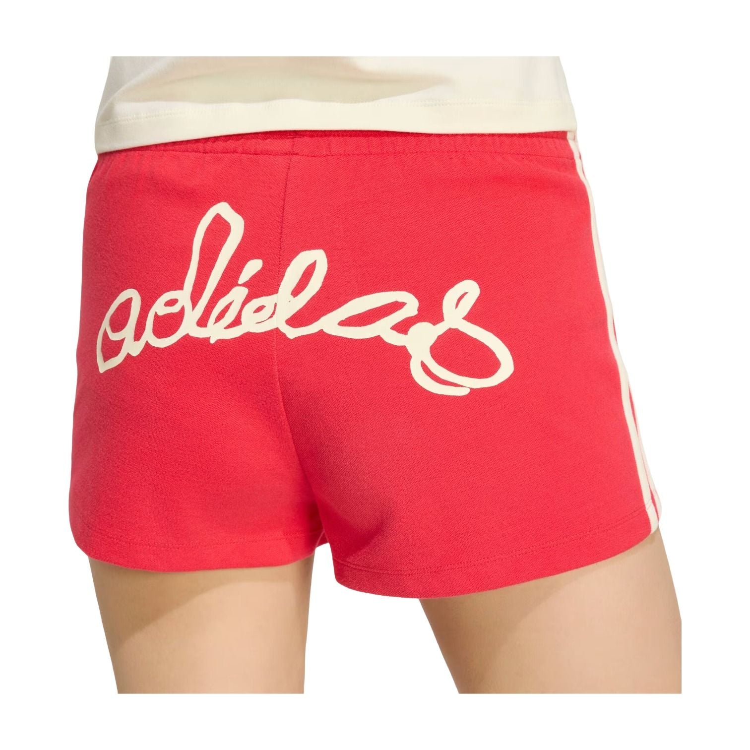 (WMNS) adidas GFX Track Short 'Pure Ruby' KU9275
