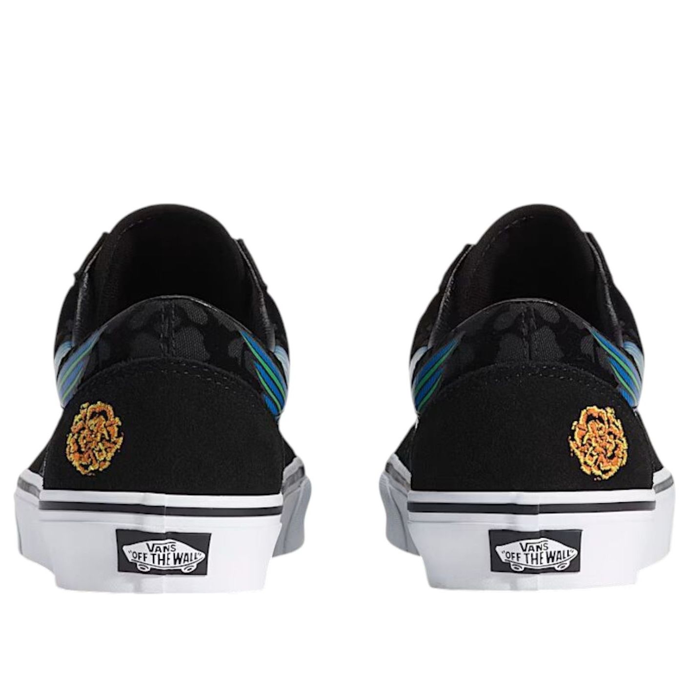 Vans Old Skool Dia de los Muertos 'Black Blue Green' VN000E9TGHW