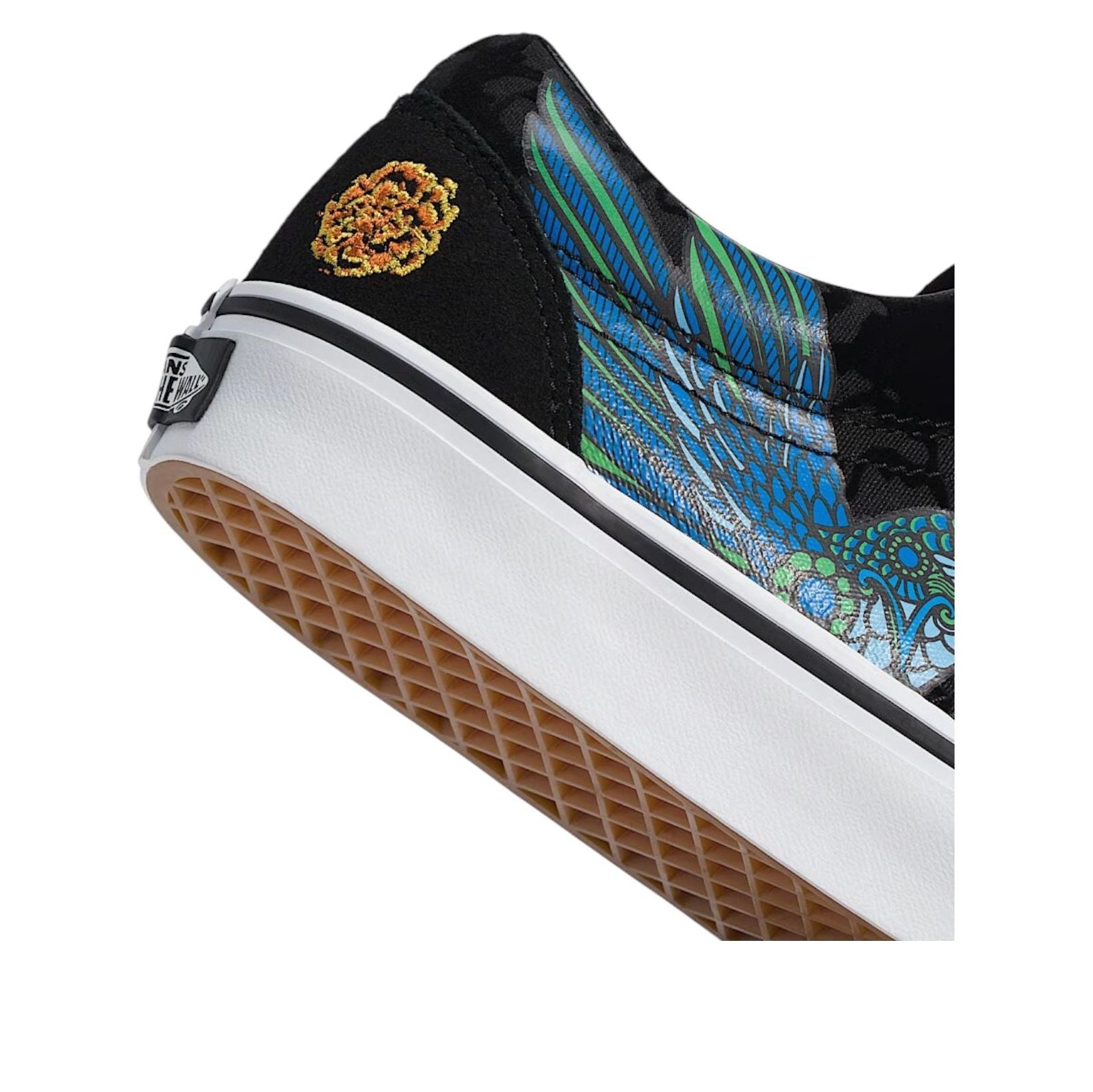 Vans Old Skool Dia de los Muertos 'Black Blue Green' VN000E9TGHW