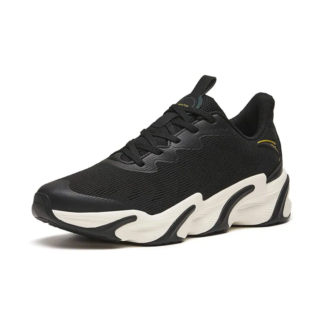 ANTA Keep Moving Run Collection 'Black White Gold' 112245523-8