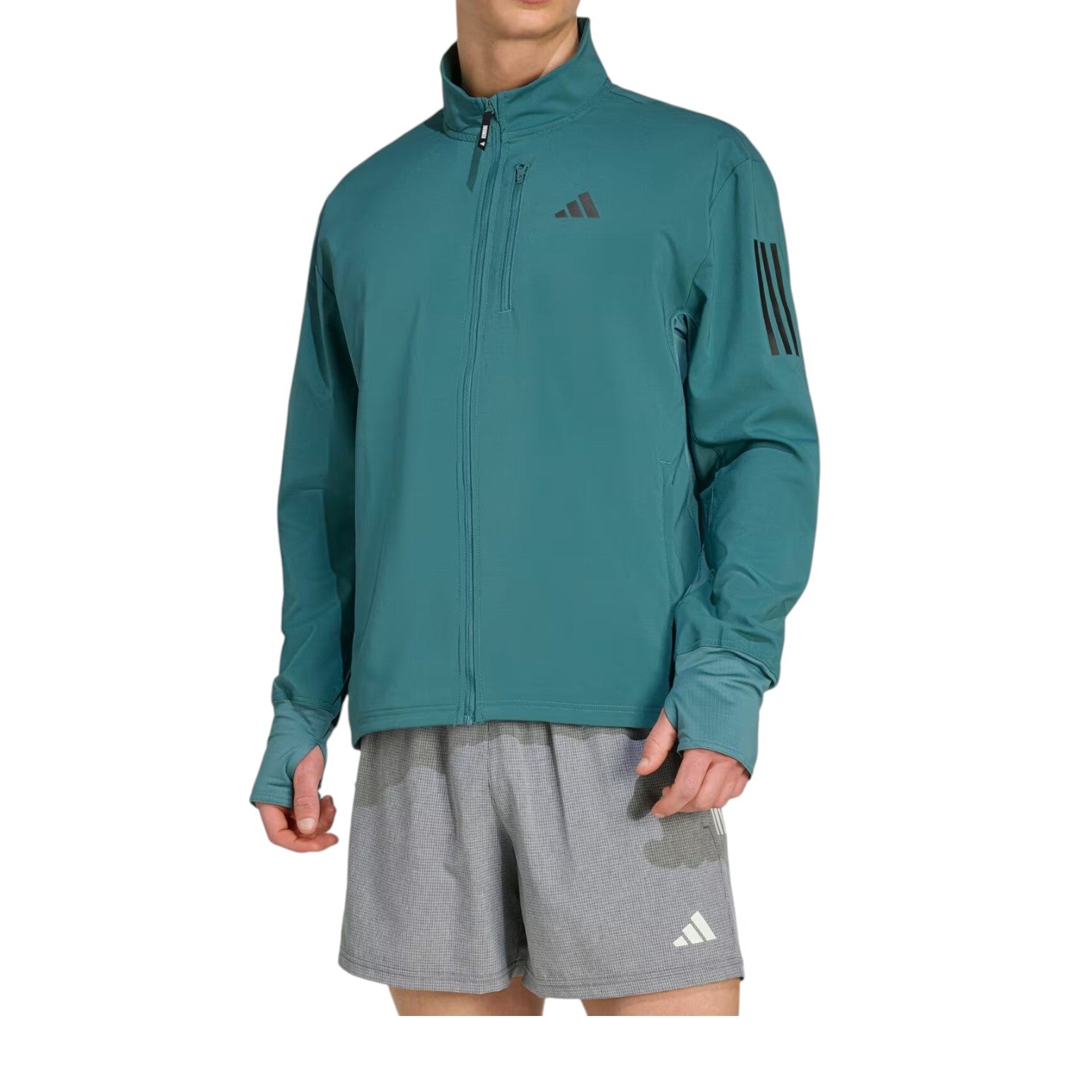 adidas Own The Run Winterized Jacket 'Preloved Teal' JW9647