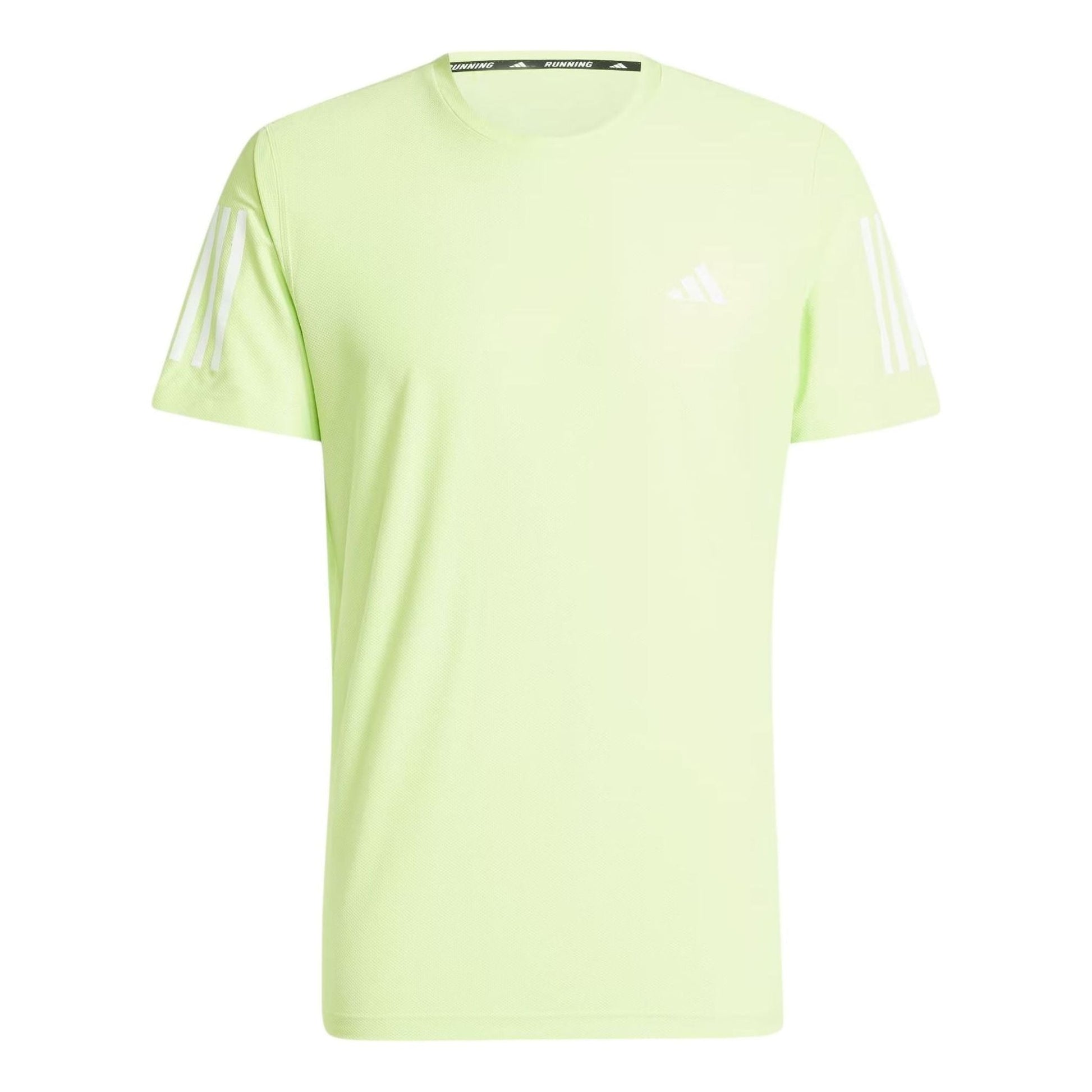 adidas Own the Run T-shirt Asia Sizing 'Pulse Lime' IV5405