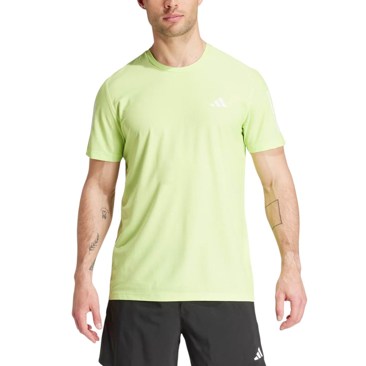 adidas Own the Run T-shirt Asia Sizing 'Pulse Lime' IV5405