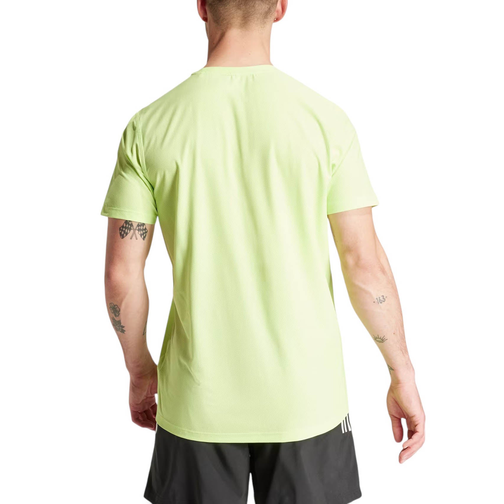 adidas Own the Run T-shirt Asia Sizing 'Pulse Lime' IV5405