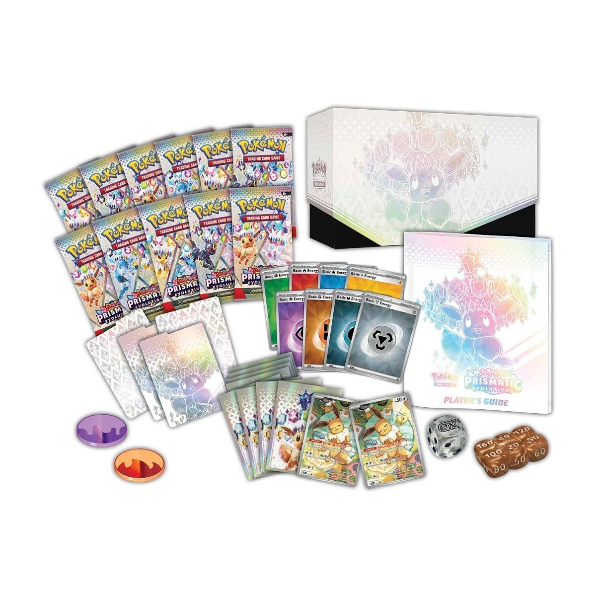 Pokemon Card Eng. 2025 Pokemon SV: Prismatic Evolutions Pokemon Center Exclusive Elite Trainer Box 100-10019