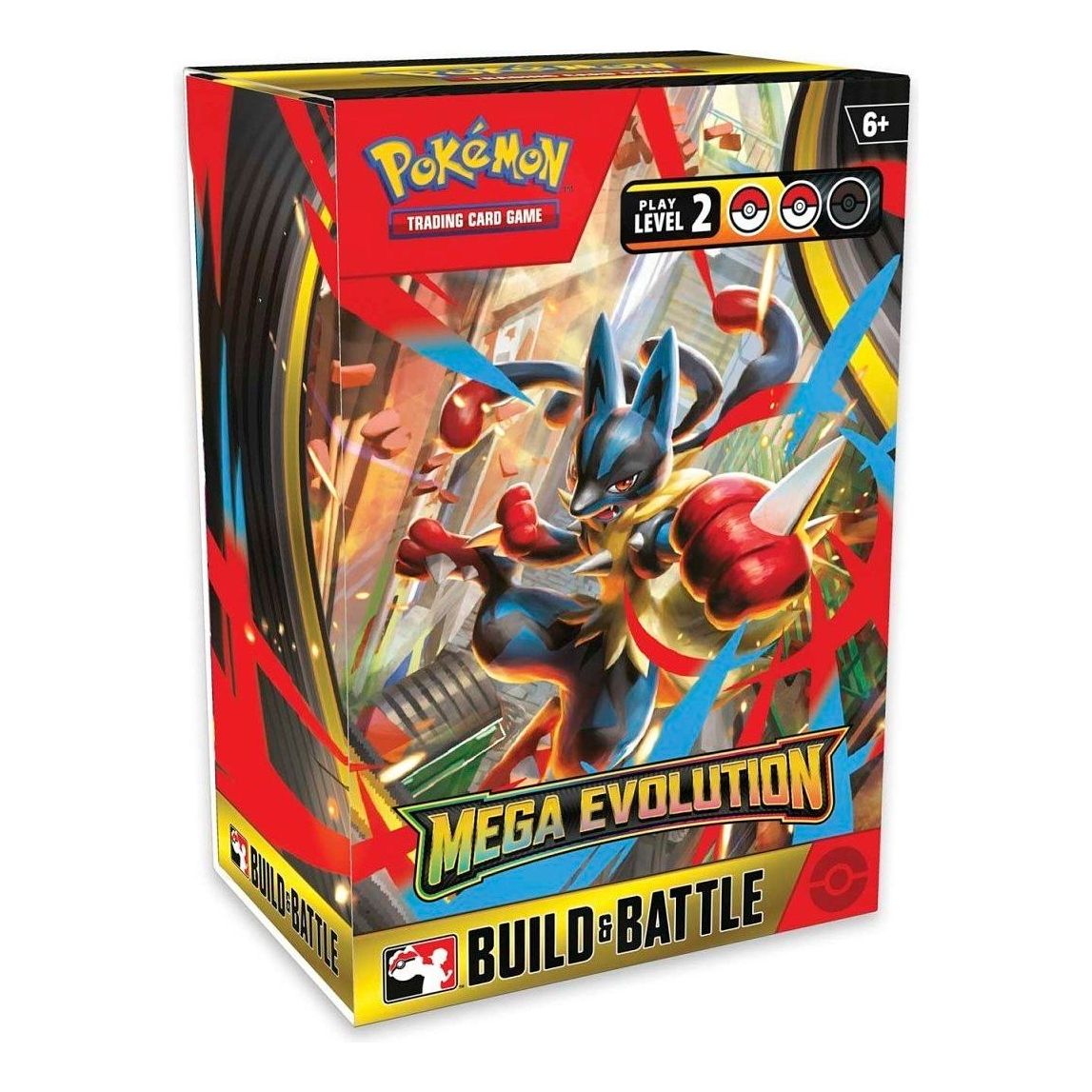 Pokemon Card Eng. 2025 Pokemon ME01: Mega Evolution Build & Battle Box 10-10178-101