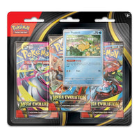 Pokemon Card Eng. 2025 Pokemon ME01: Mega Evolution 3 Packs Blister 'Psyduck' 10-10050-108