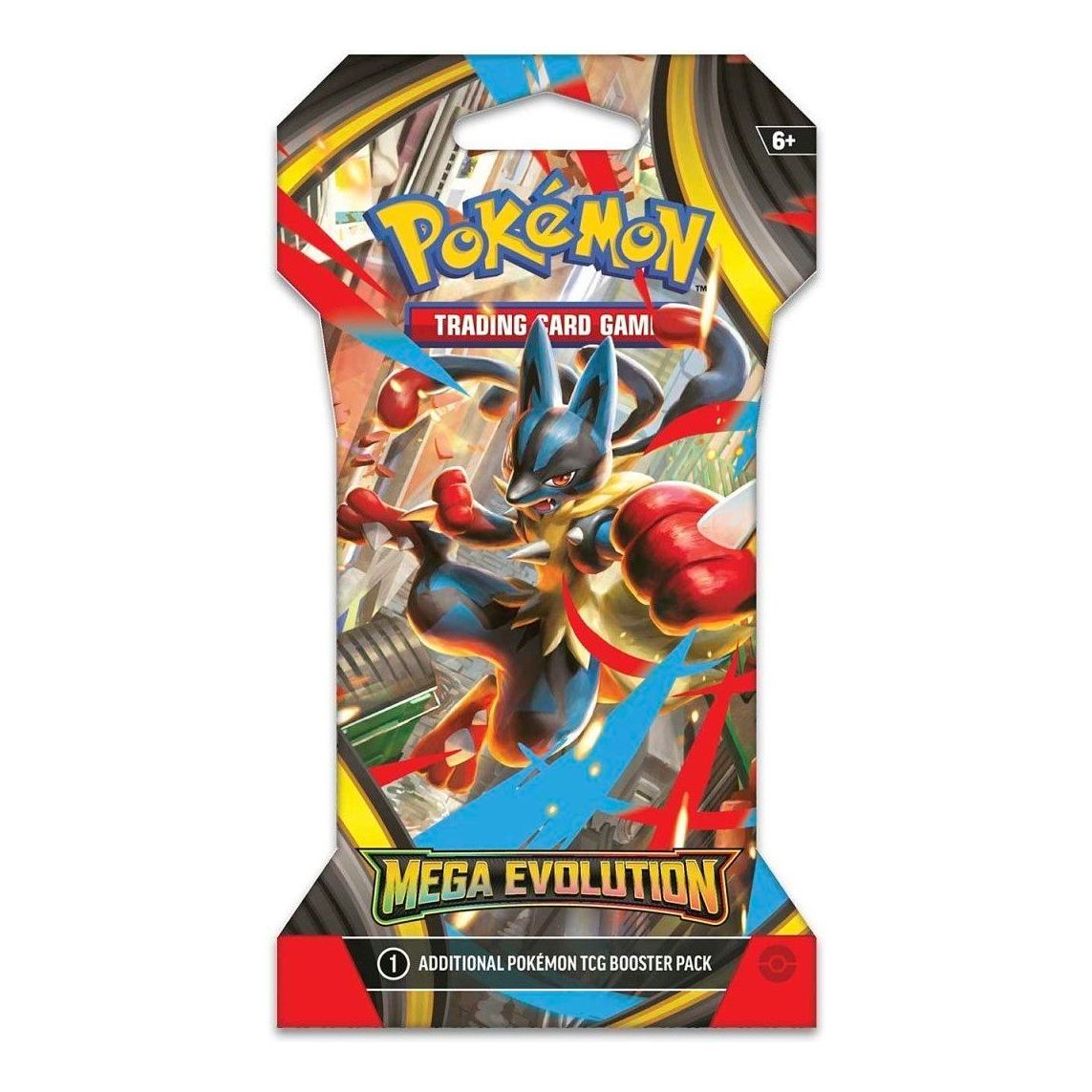Pokemon Card Eng. 2025 Pokemon ME01: Mega Evolution Sleeved Booster Pack 10-10055-108