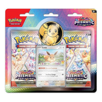 Pokemon Card Eng. 2025 Pokemon SV: Prismatic Evolutions 2 Packs Blister 'Eevee' 10-10118-101