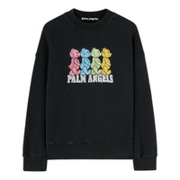Palm Angels Crossroads Bears Crew 'Black' PMBA026S25FLE0041084