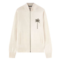 Palm Angels Palm Knit Track Top 'Off White Grey' PMHA061S25KNI0010308