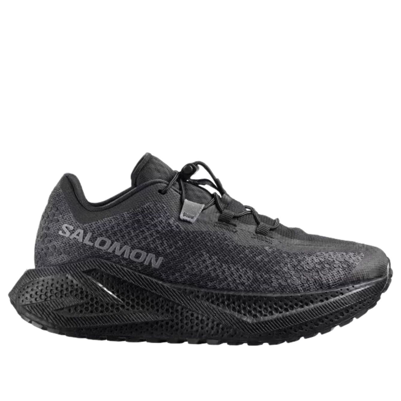 (WMNS) SALOMON Areo Glide 4 GRVL 'Black Asphalt' 491751