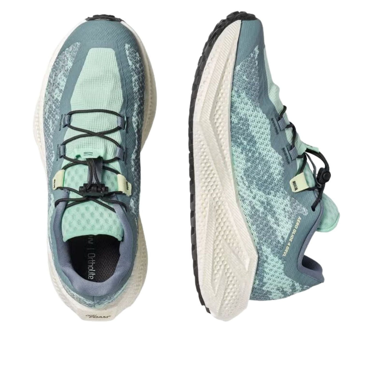 (WMNS) SALOMON Areo Glide 4 GRVL 'Stormy Weather Lichen' 491757