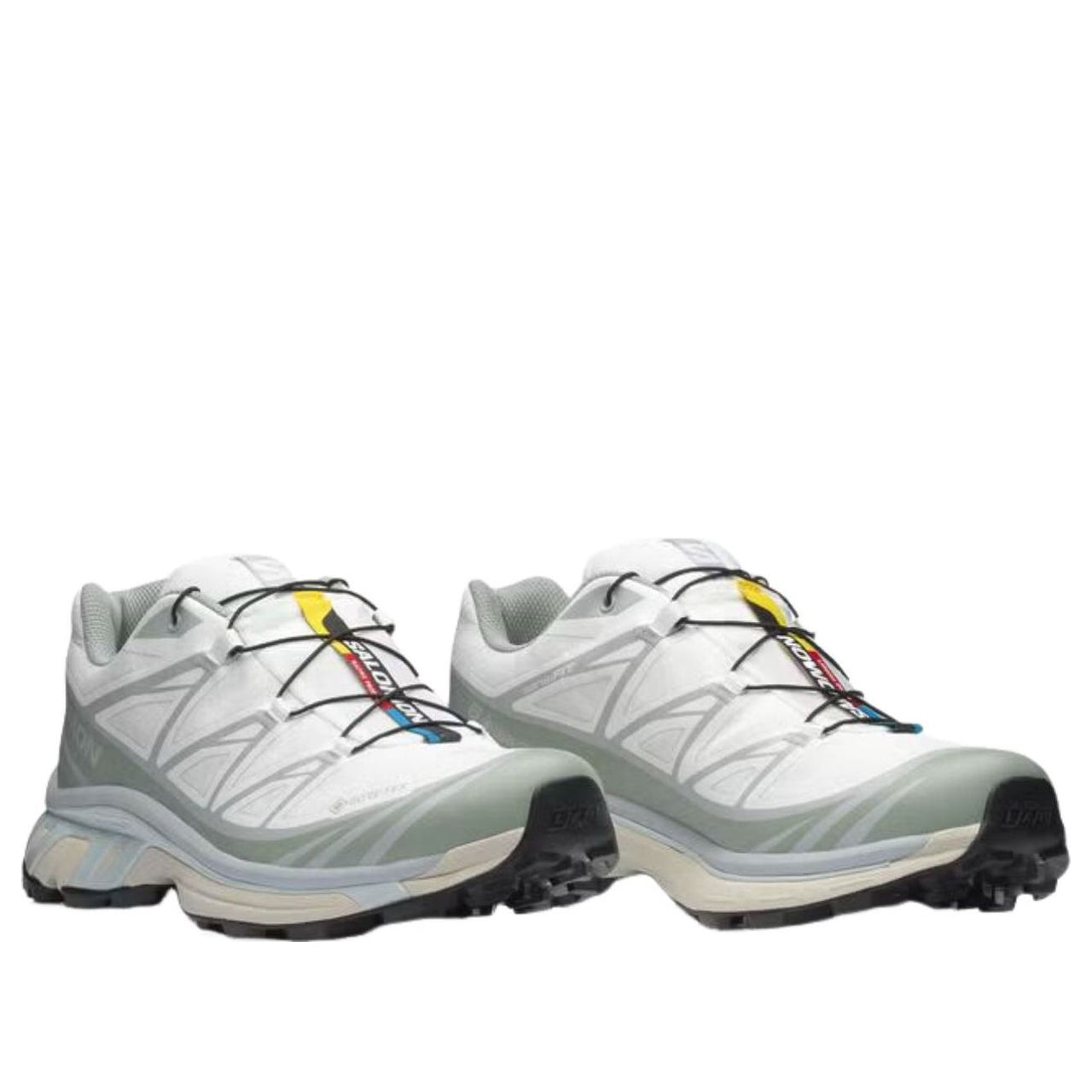 SALOMON XT-6 Gore-tex 'White Green Milieu' 479900
