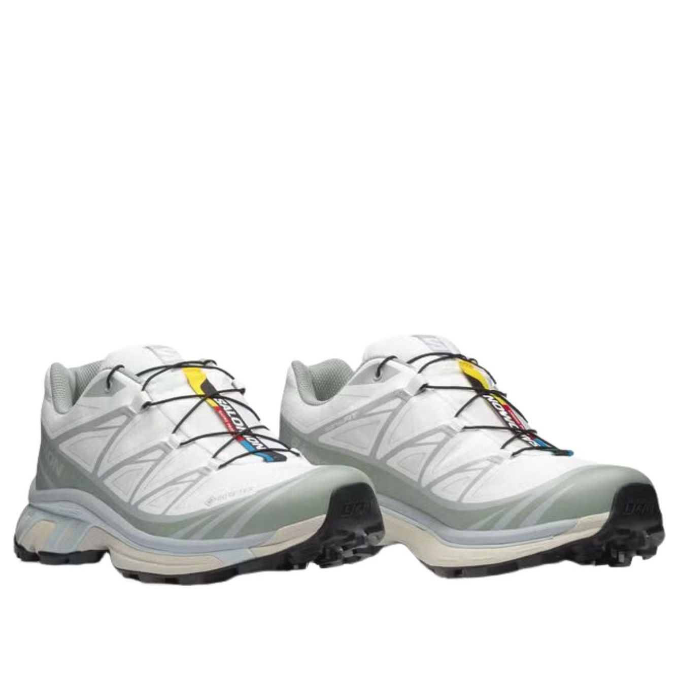 SALOMON XT-6 Gore-tex 'White Green Milieu' 479900