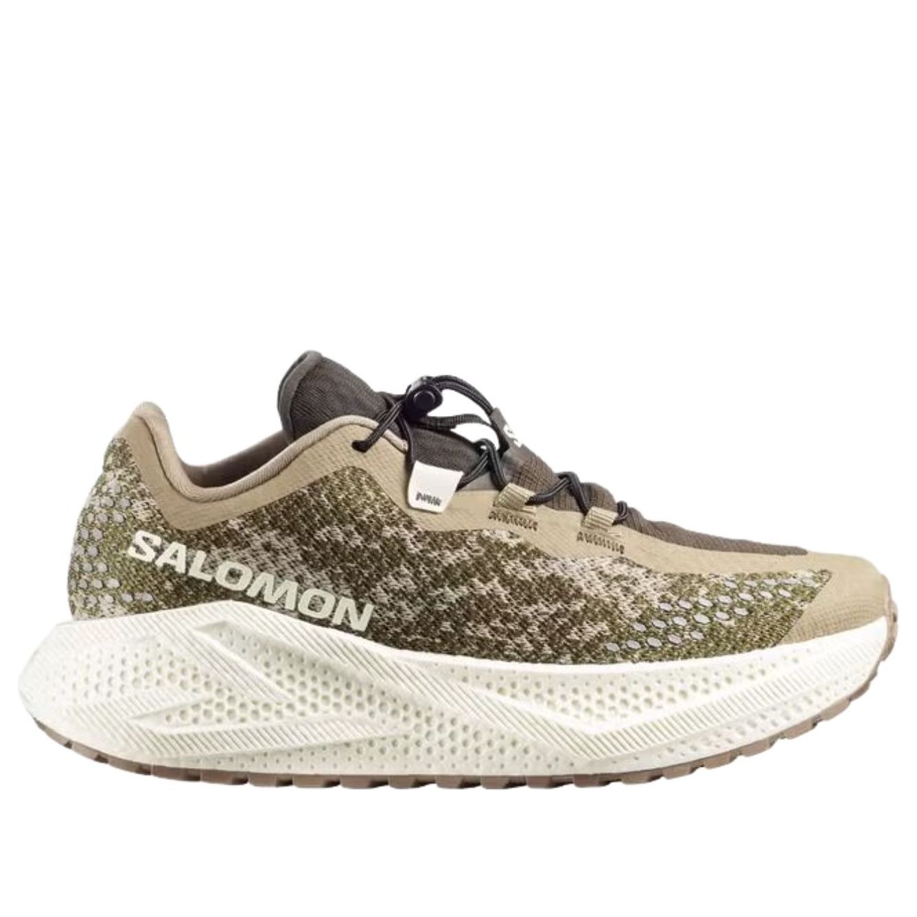 (WMNS) SALOMON Areo Glide 4 GRVL 'Safari Vanilla Ice' 491753