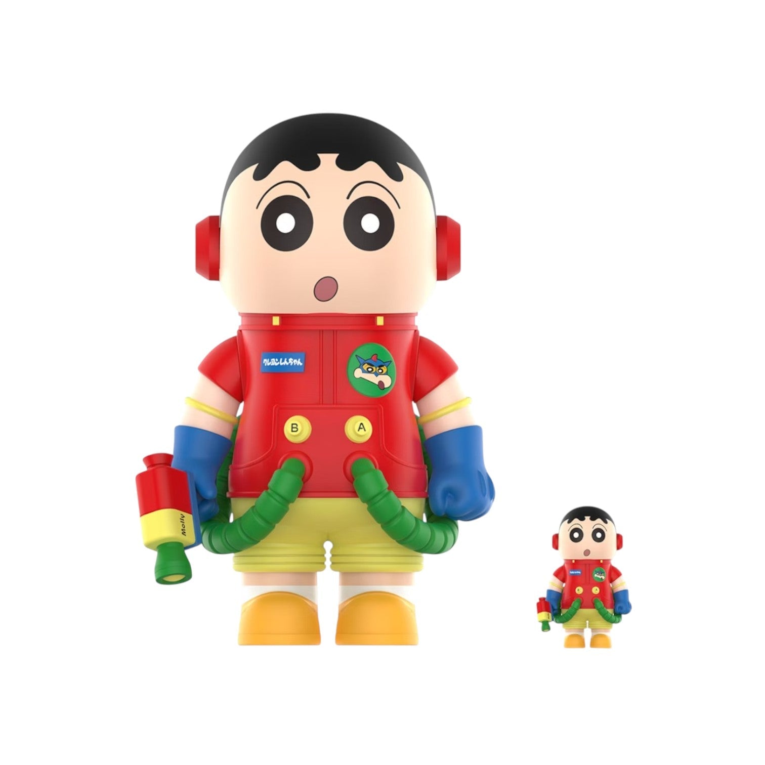 Pop Mart Mega Space Molly Crayon Shinchan Blind Box 100% & 400% Set (1 Blind Box) PPMT-2507-0010-1B