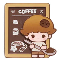 Pop Mart Pop Bean Coffee Factory Fridge Magnet 'Dimoo Freshly Hand Ground' PPMT-2508-0039-DFHG