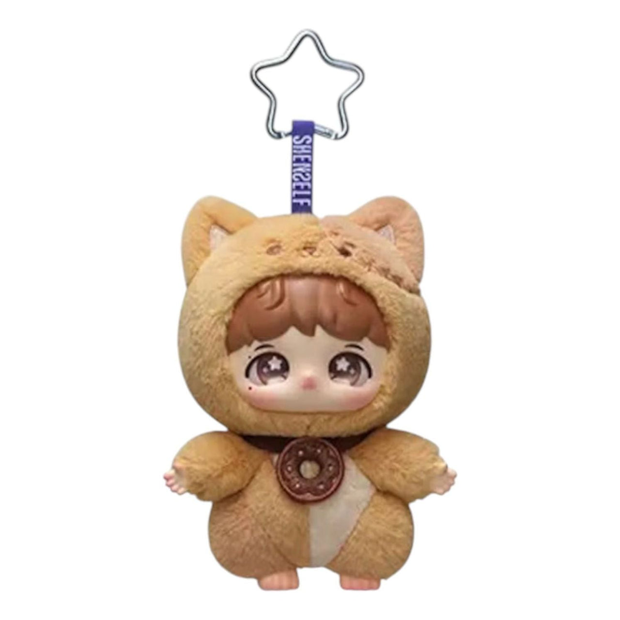 Pop Mart Zhou Shen Shenself Vinyl Plush Doll Pendant 'Fix You Vinyl' PPMT-2508-0080-FYV