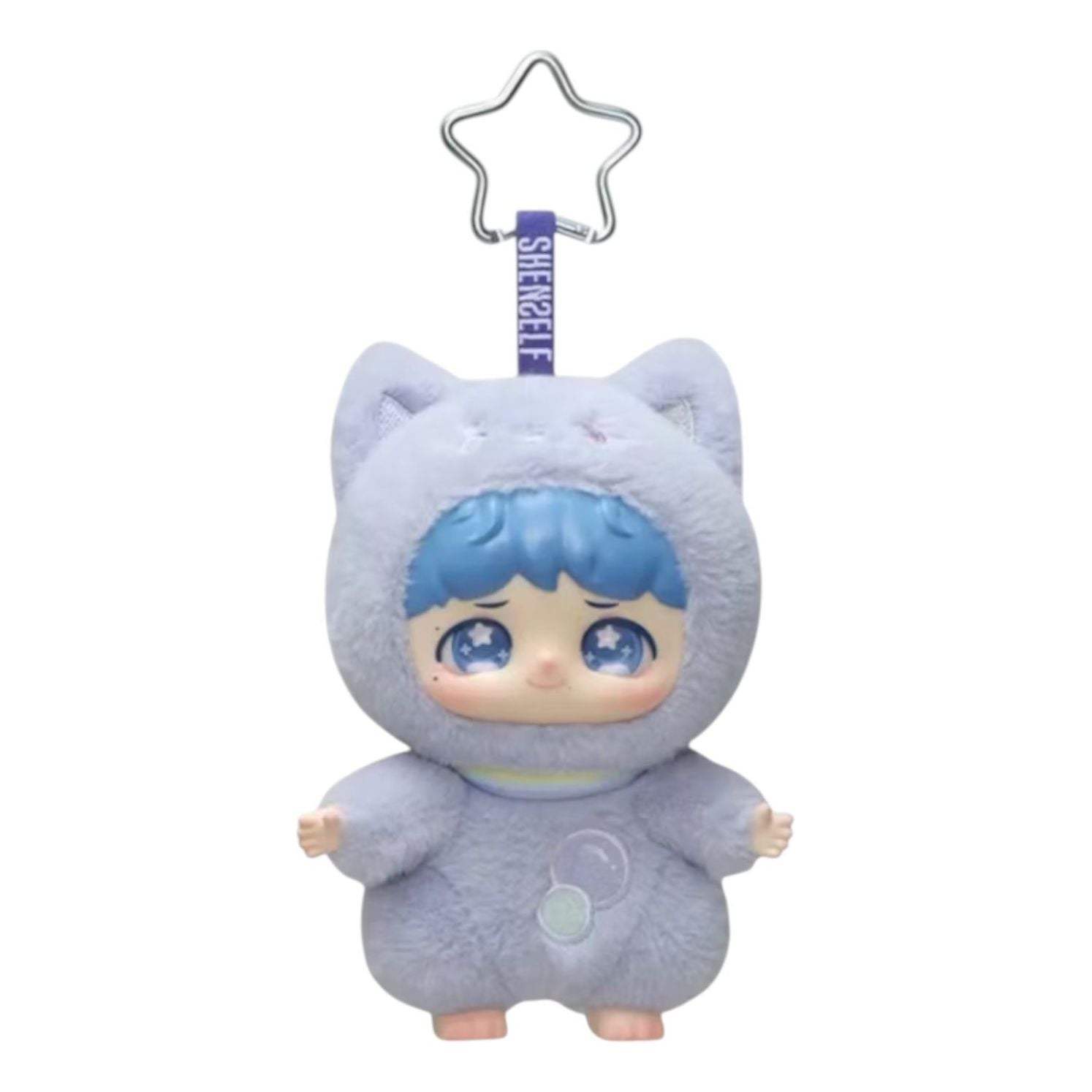 Pop Mart Zhou Shen Shenself Vinyl Plush Doll Pendant 'Shen' PPMT-2508-0080-SS