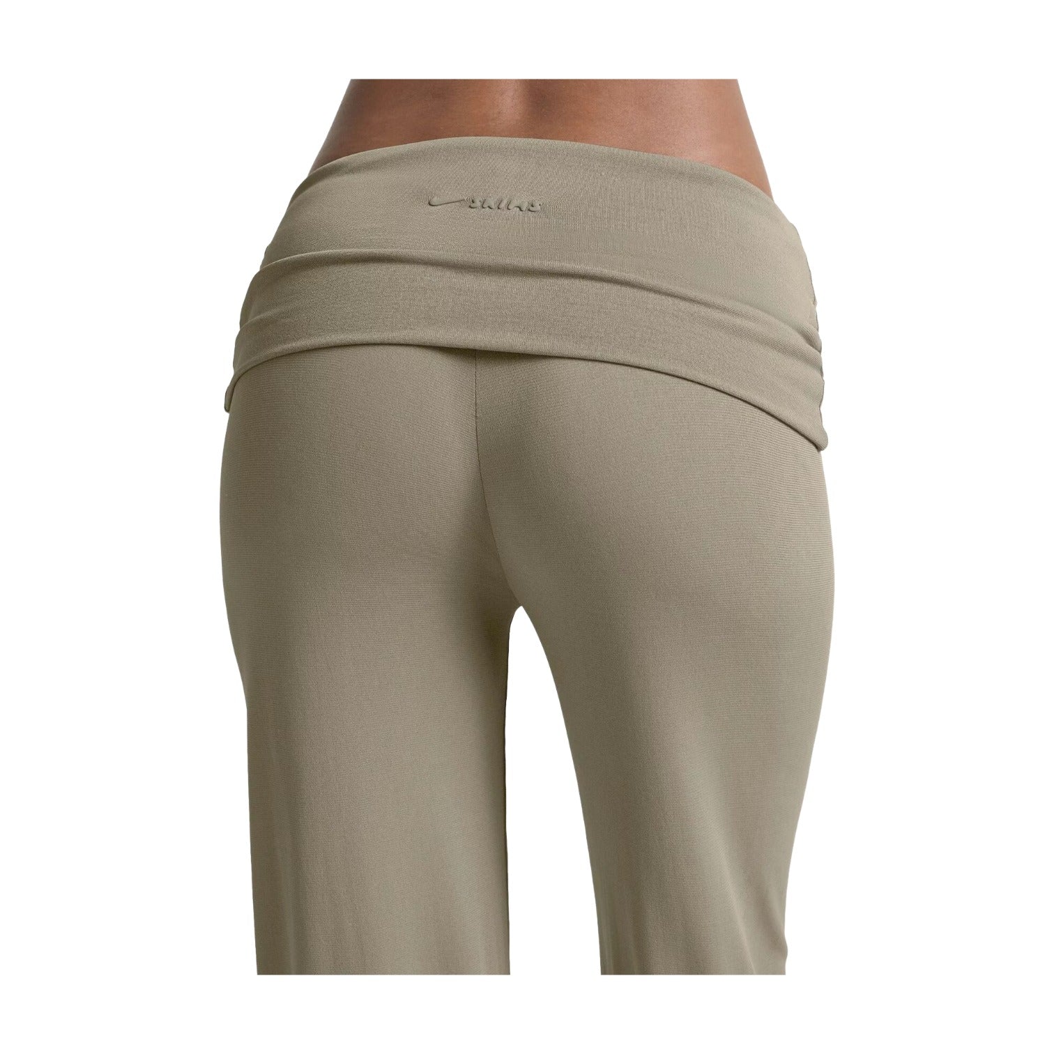 (WMNS) Nike x SKIMS Stretch Knit Foldover Wide Leg Pant 'Dune' PTLEG10176W-DNE
