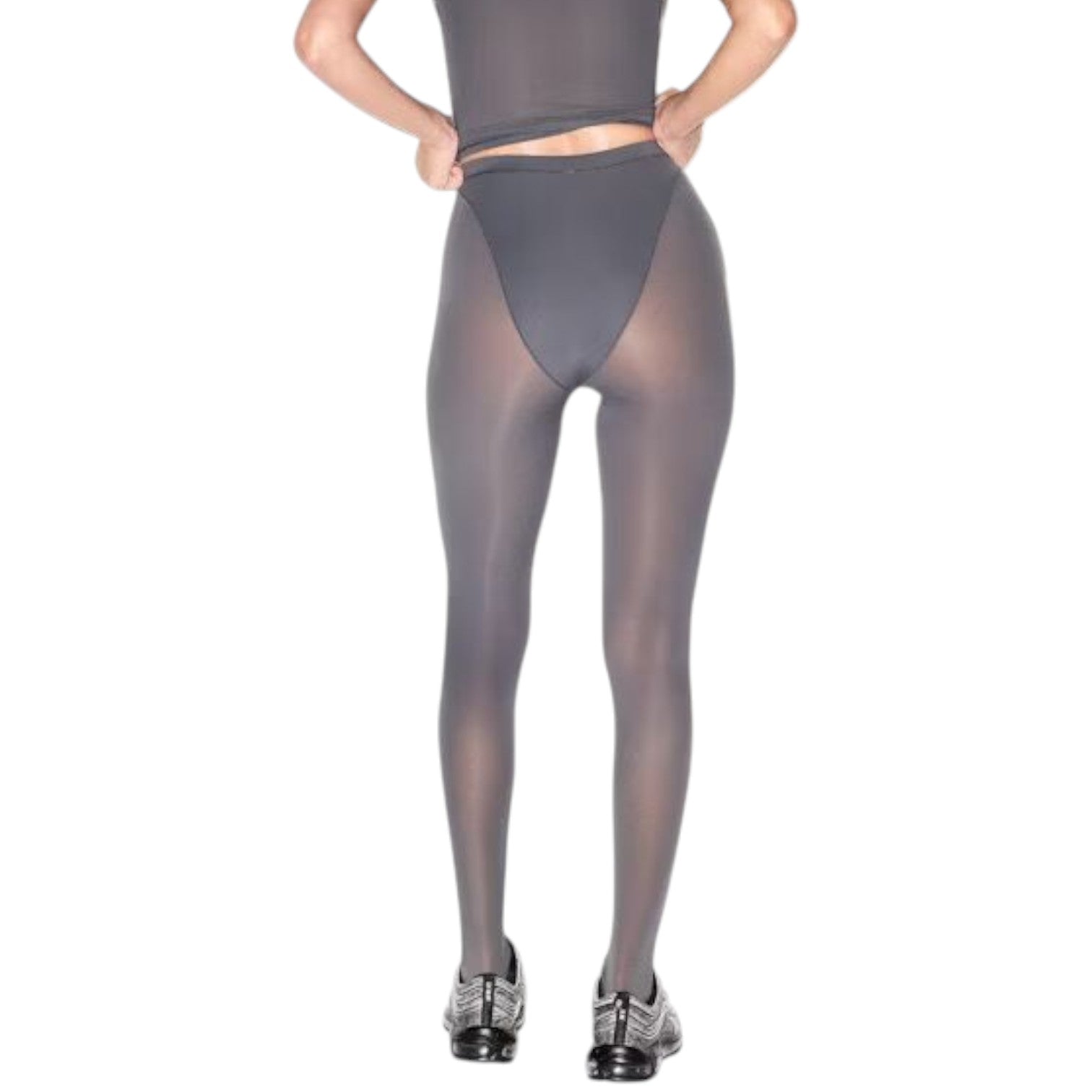(WMNS) Nike x SKIMS Weightless Layers High-Waisted V-Panel 26'' Leggings 'Lead' PTLEG8361W-LED