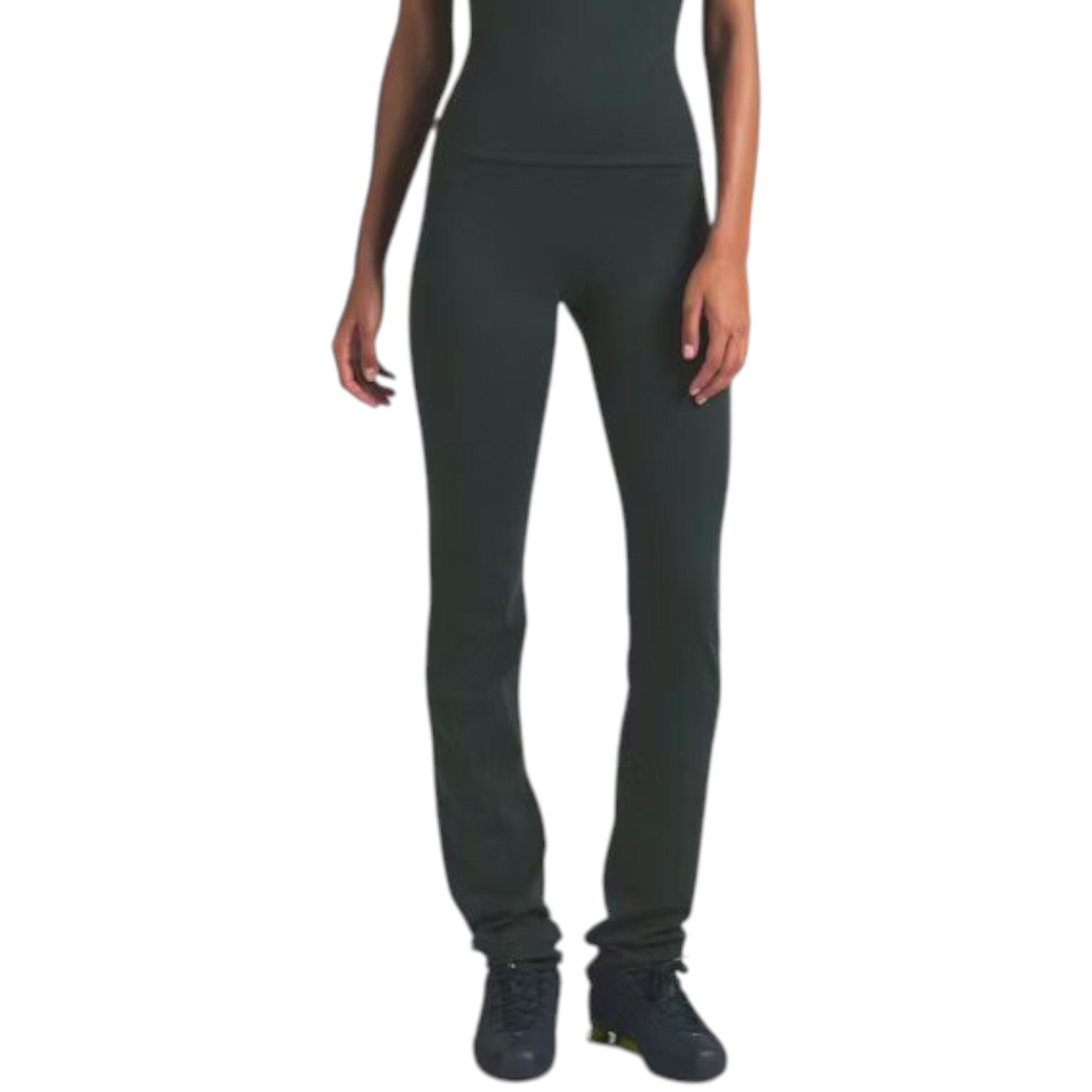 (WMNS) Nike x SKIMS Matte High-Waisted V-Panel Straight Leggings 'Dark Teal' PTLEG8619W-DKT
