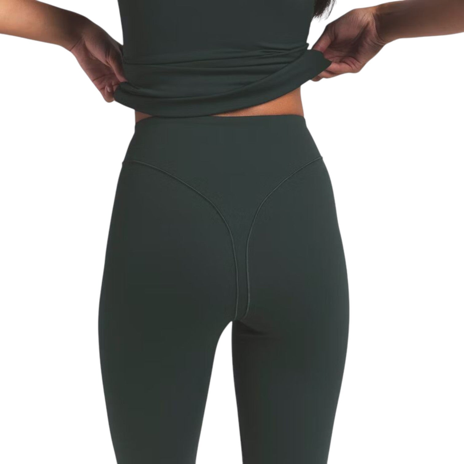 (WMNS) Nike x SKIMS Matte High-Waisted V-Panel Straight Leggings 'Dark Teal' PTLEG8619W-DKT