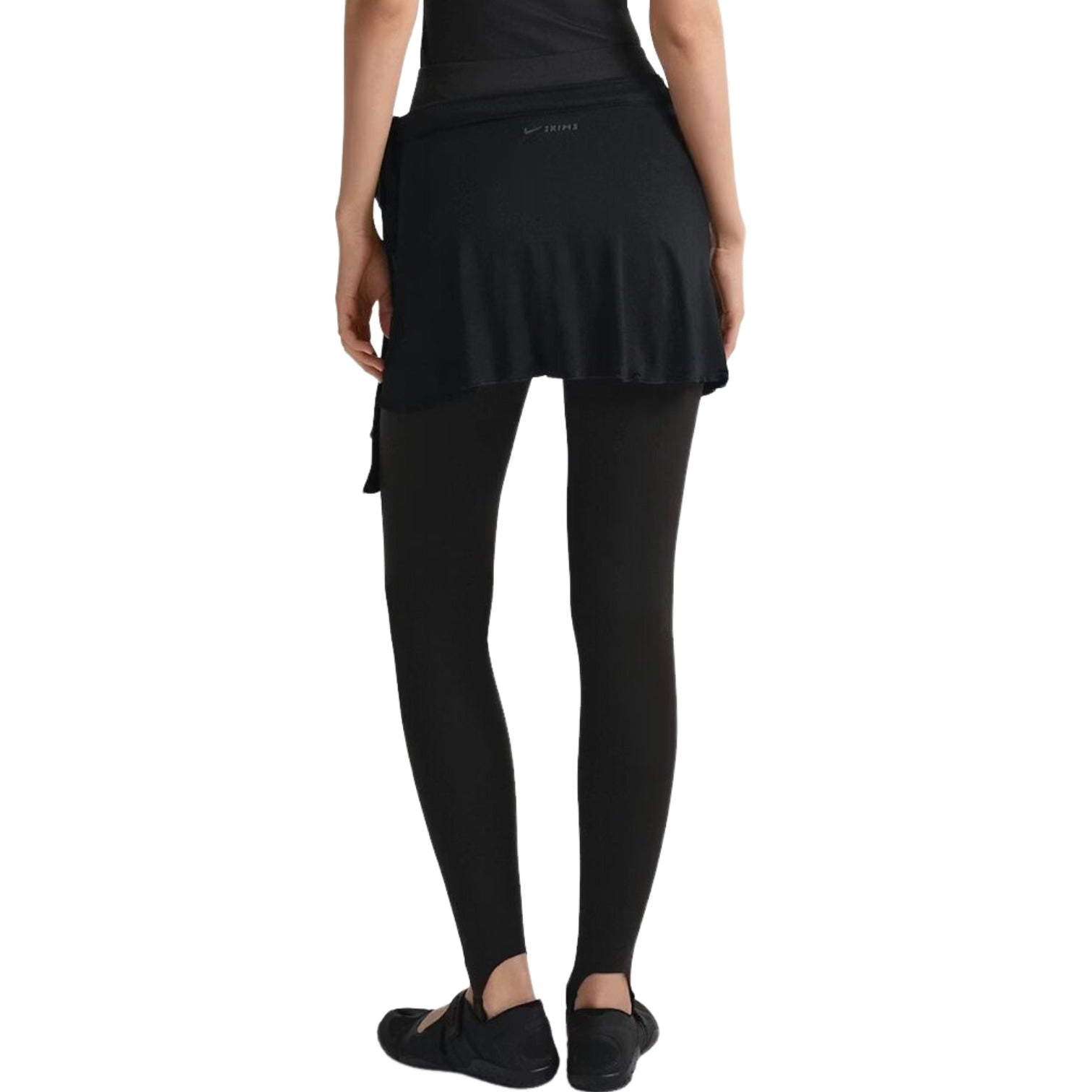 (WMNS) Nike x SKIMS Matte V-Line Stirrup Legging 'Obsidian' PTLEG9696W-OBD