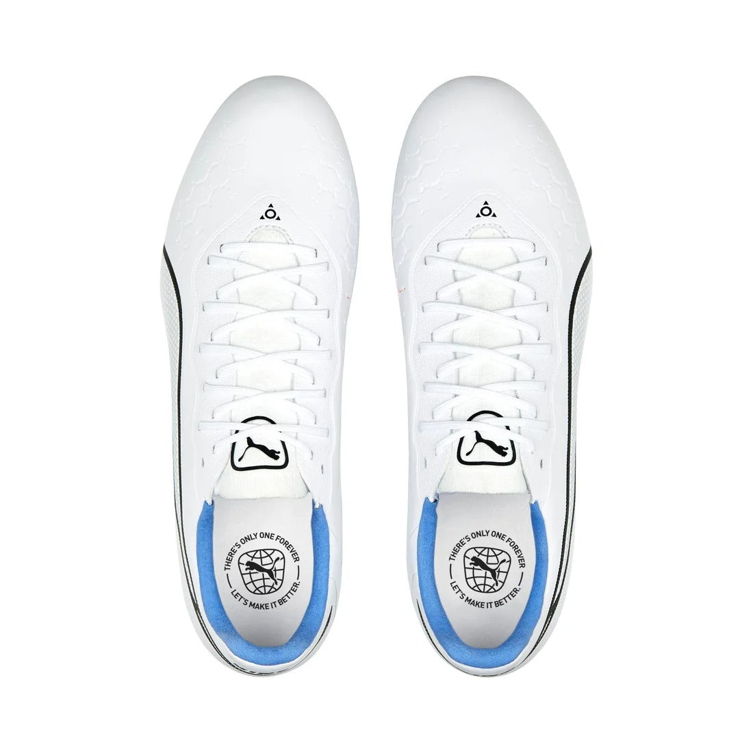 (WMNS) PUMA King Pro HG 'White Blue' 107253-01