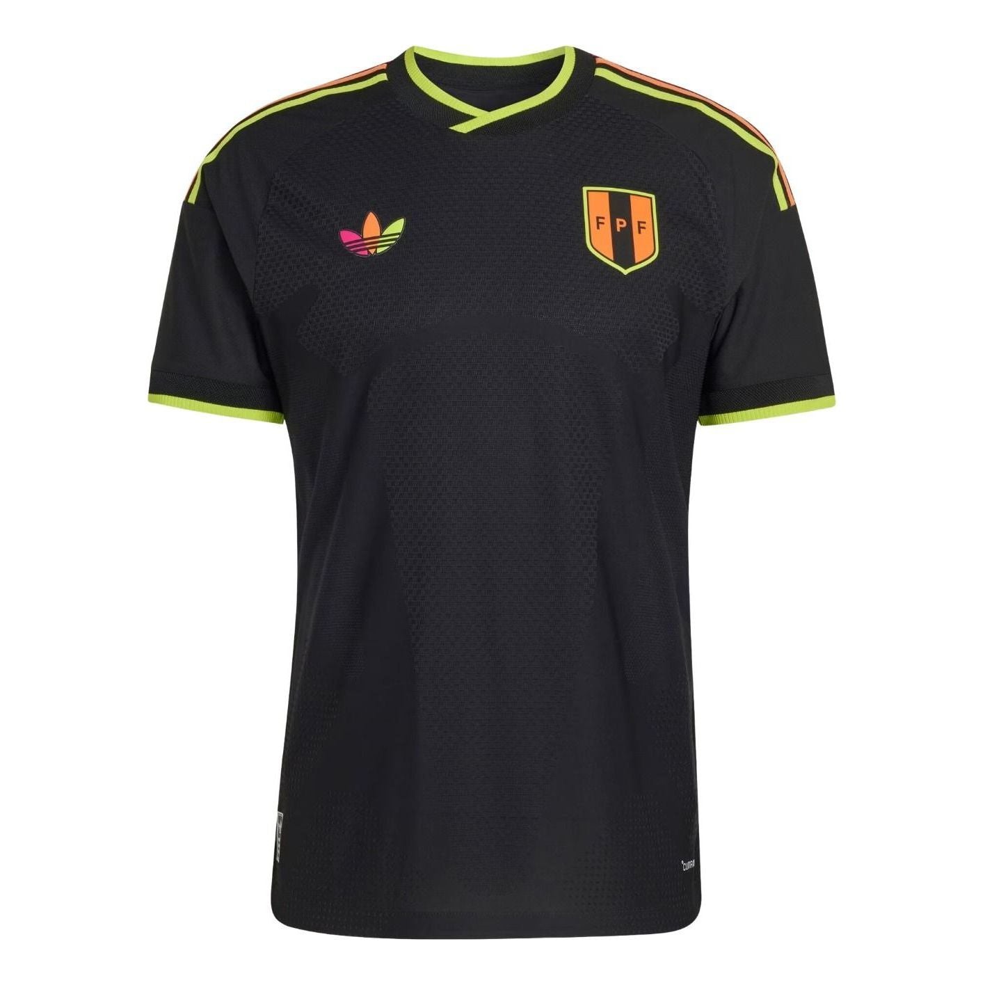 adidas Peru 26 Away Authentic Jersey 'Black' KB7502