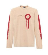 Diesel T-Just Beige Long Sleeve T-Shirt