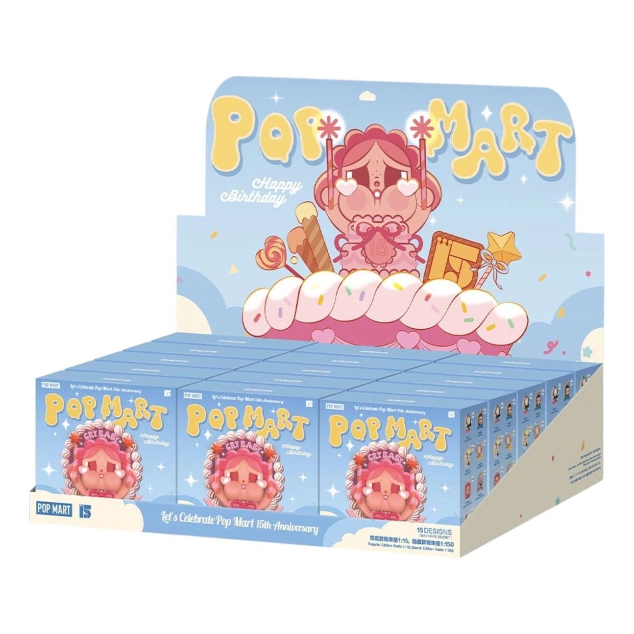 Pop Mart Celebrate This Moment Fridge Magnet Sealed Case (15 Blind Boxes) PPMT-2510-0031-985861469