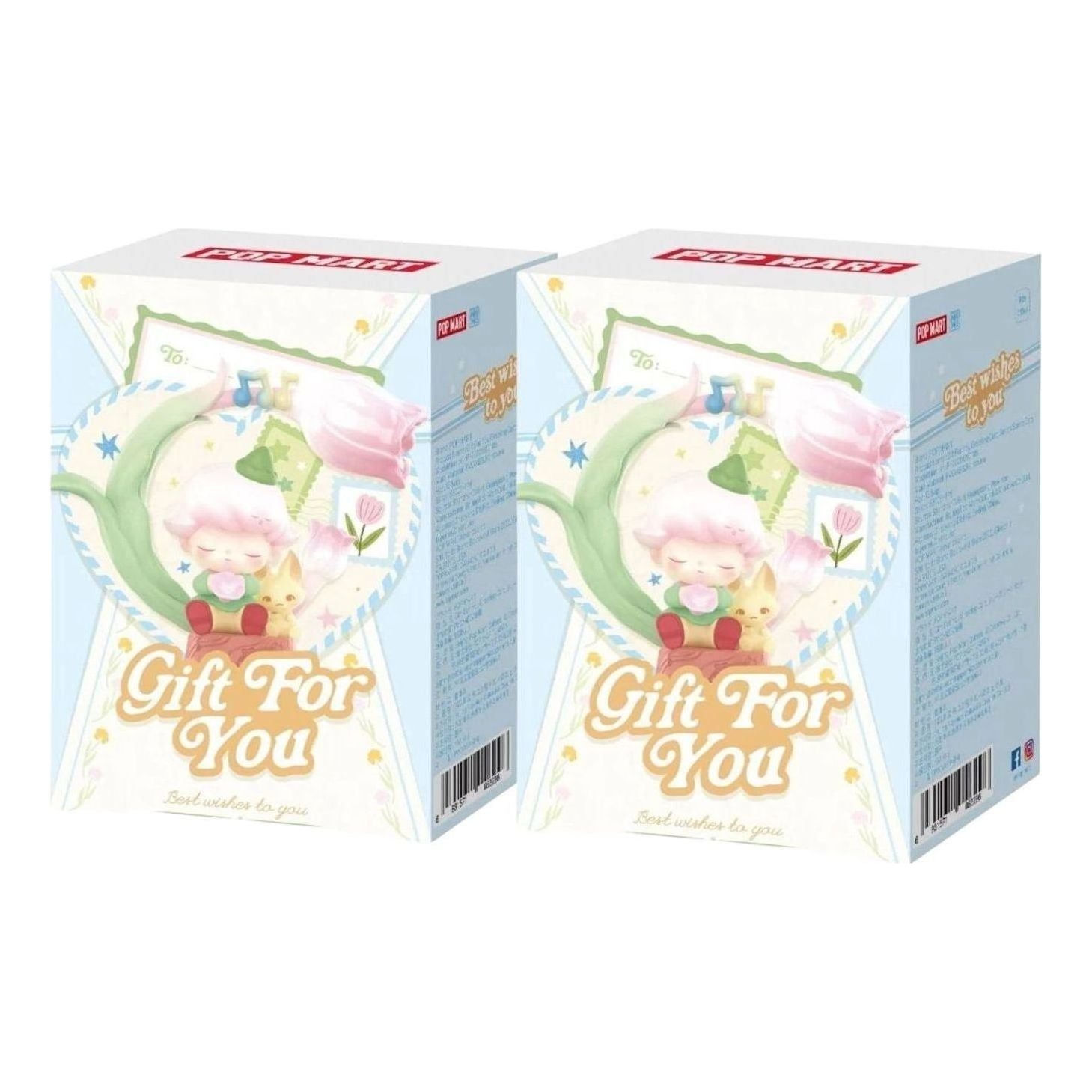 Pop Mart Gift For You Greeting Card Scene Sets Sealed Case (2 Blind Boxes) PPMT-2504-0054-850487019