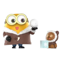 Pop Mart Minions Bedtime Stories by Bob and Tim Figures 'Arctic Survival Guide' PPMT-2506-0027-ASG