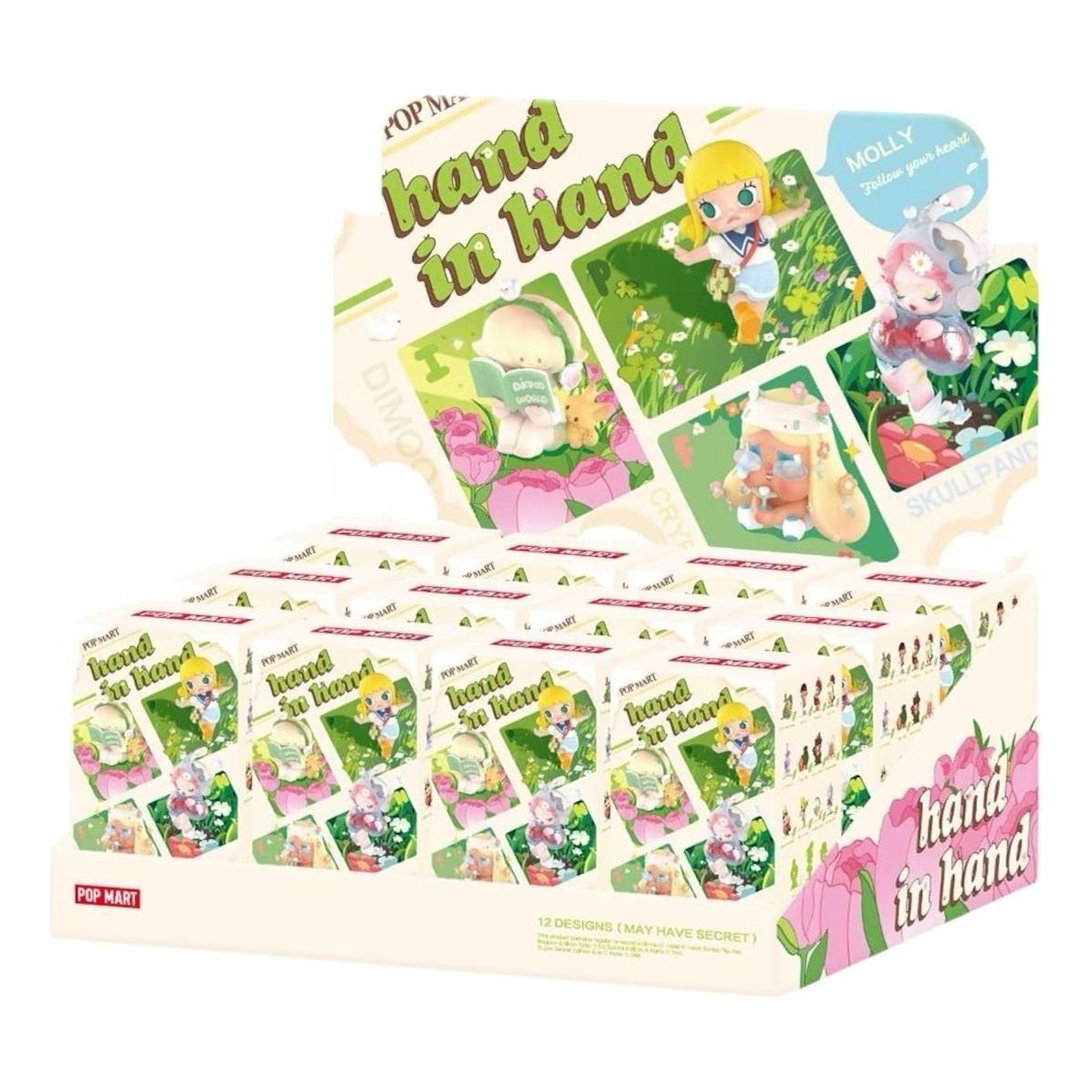 Pop Mart Hand in Hand Figure Sealed Case (12 Blind Boxes) PPMT-2505-0007