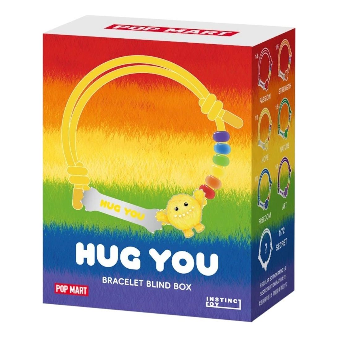 Pop Mart Instinctoy Hugging You Wristband Sealed Case (1 Blind Box) PPMT-2509-0037-960831716