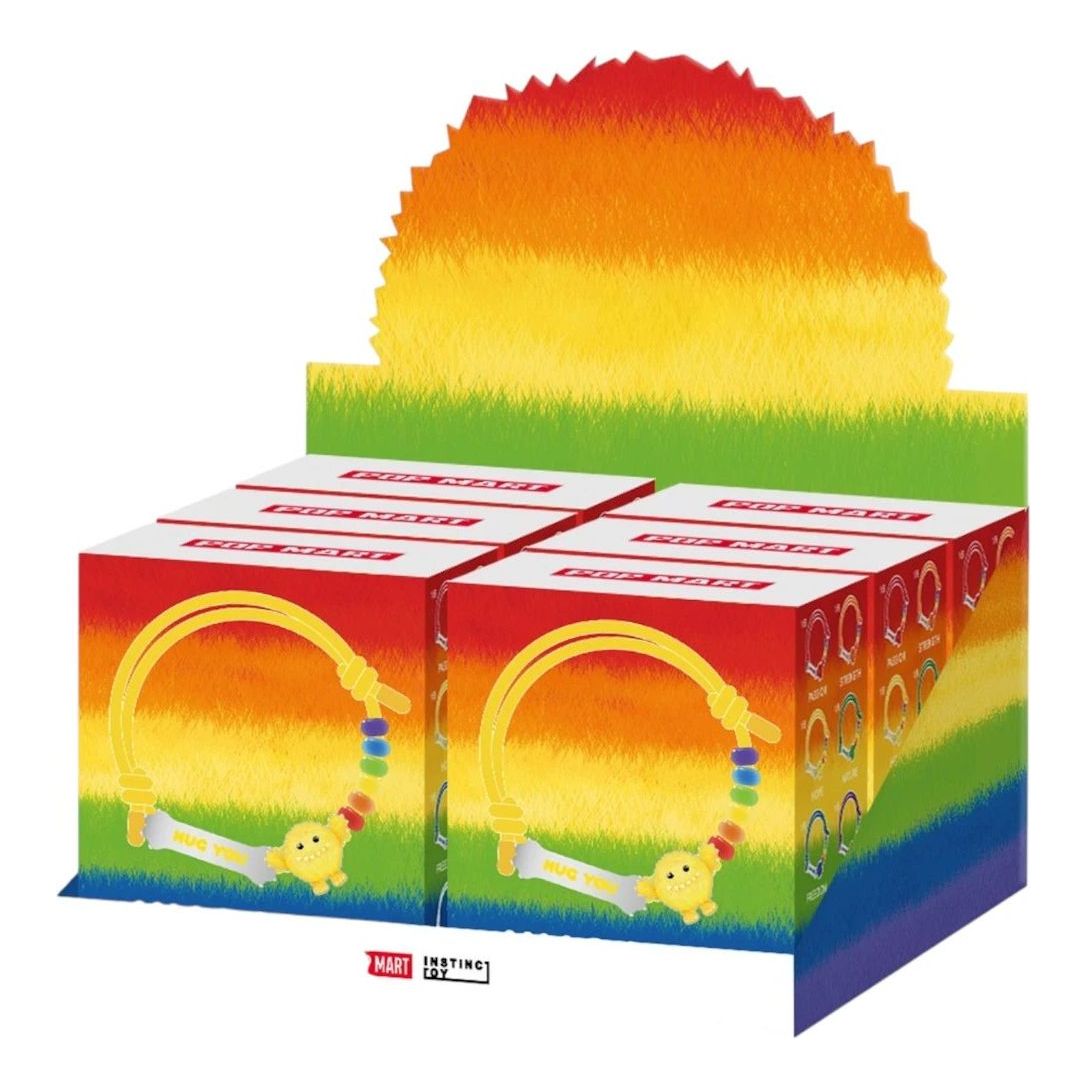 Pop Mart Instinctoy Hugging You Wristband Sealed Case (6 Blind Boxes) PPMT-2509-0037-960831717