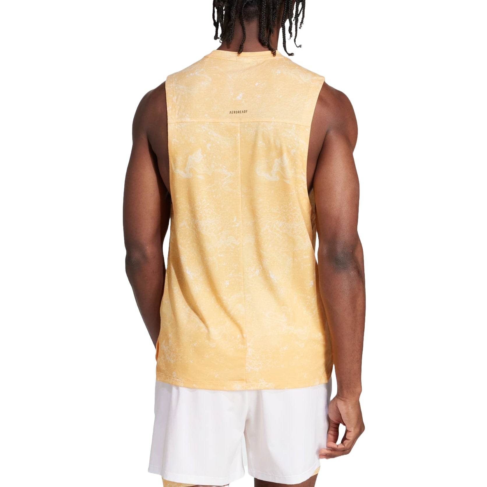 adidas Power Workout Tank Top Asia Sizing 'Yellow' IS3841