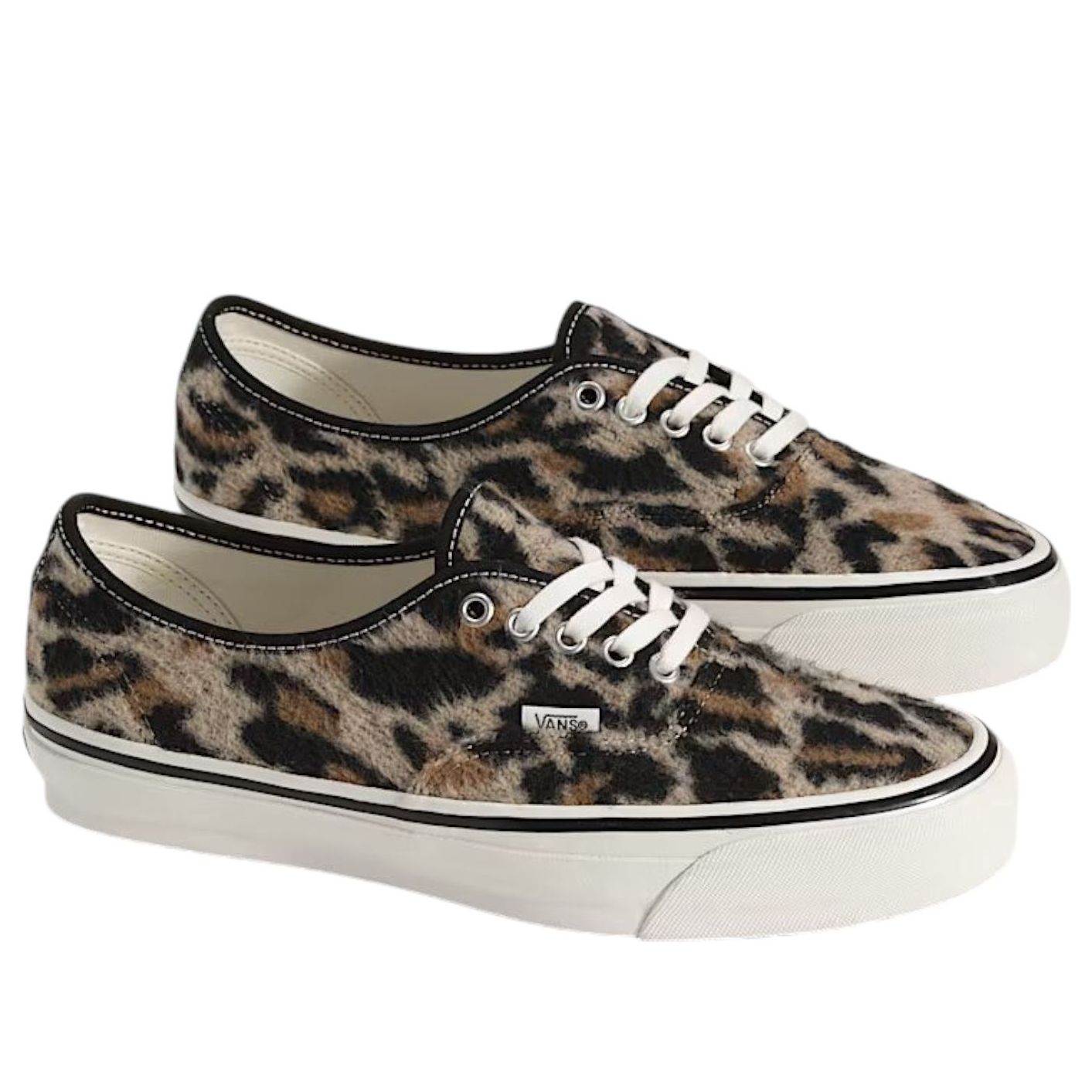 Vans Premium Authentic 44 'Leopard Black Brown' VN000EBNYS8