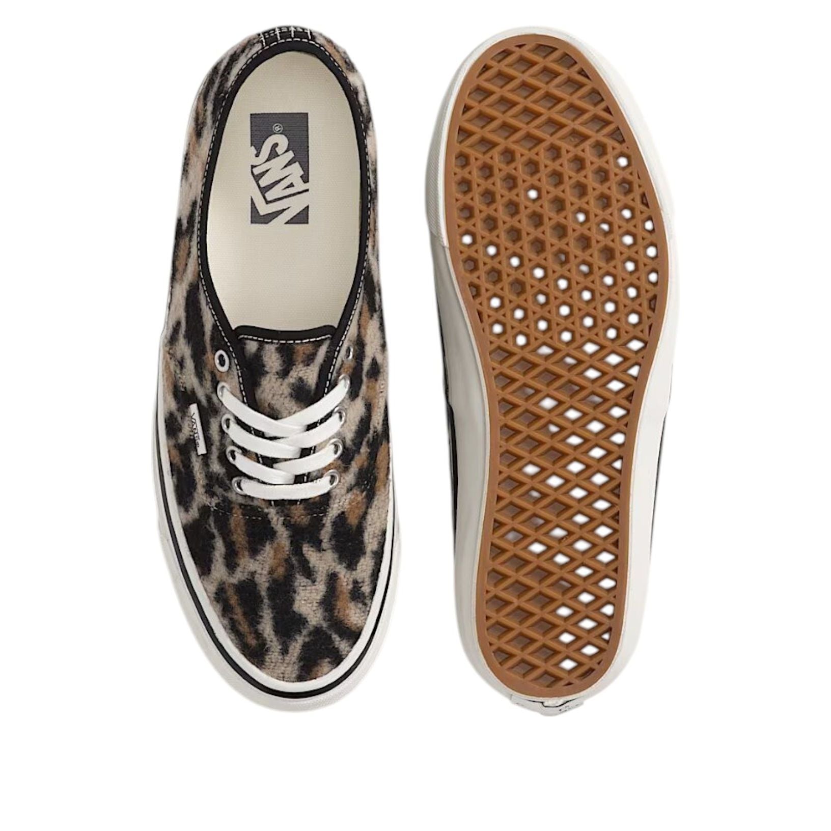 Vans Premium Authentic 44 'Leopard Black Brown' VN000EBNYS8