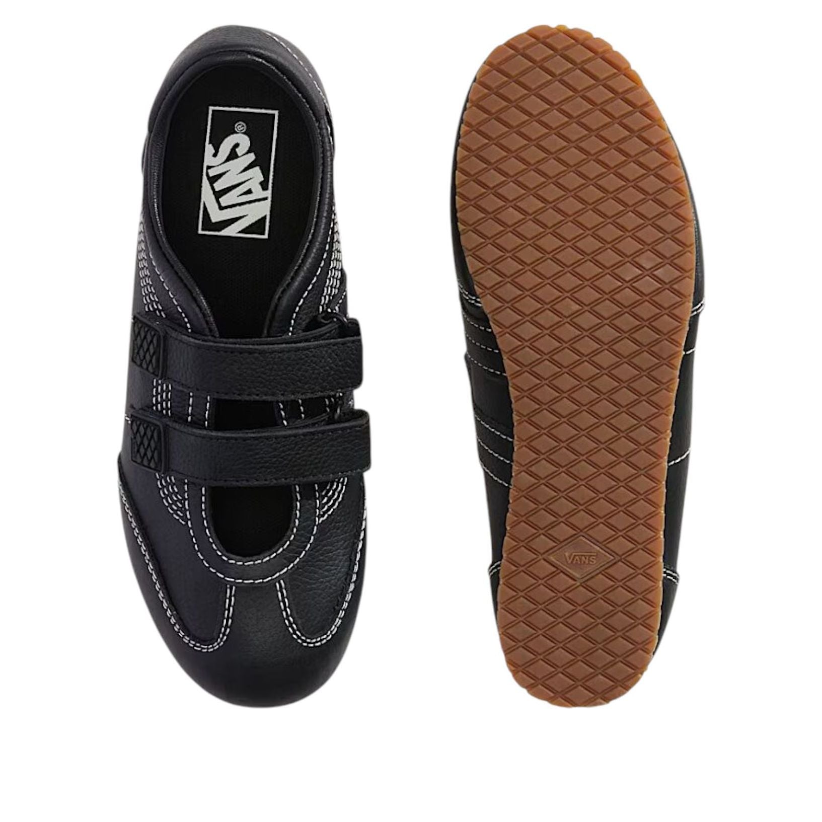 (WMNS) Vans Premium Mary Jane Super Lowpro 'Black' VN000D9GBLA