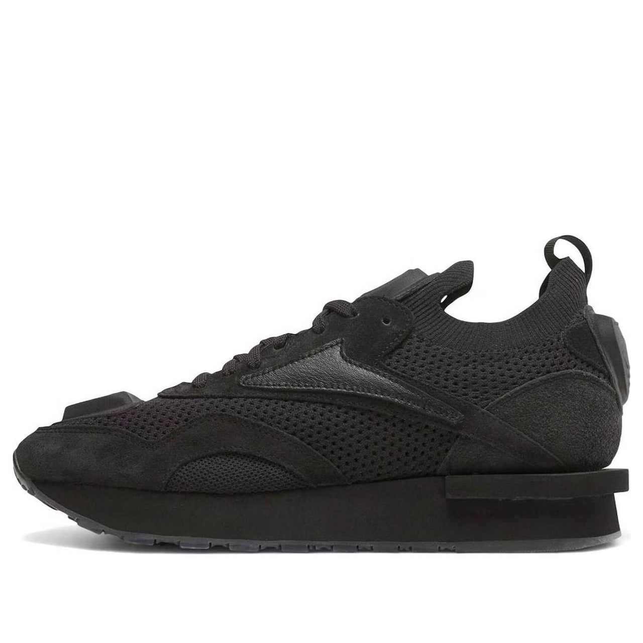 Reebok Classic Leather Nylon Plus 'HYMNE Black' 100208752