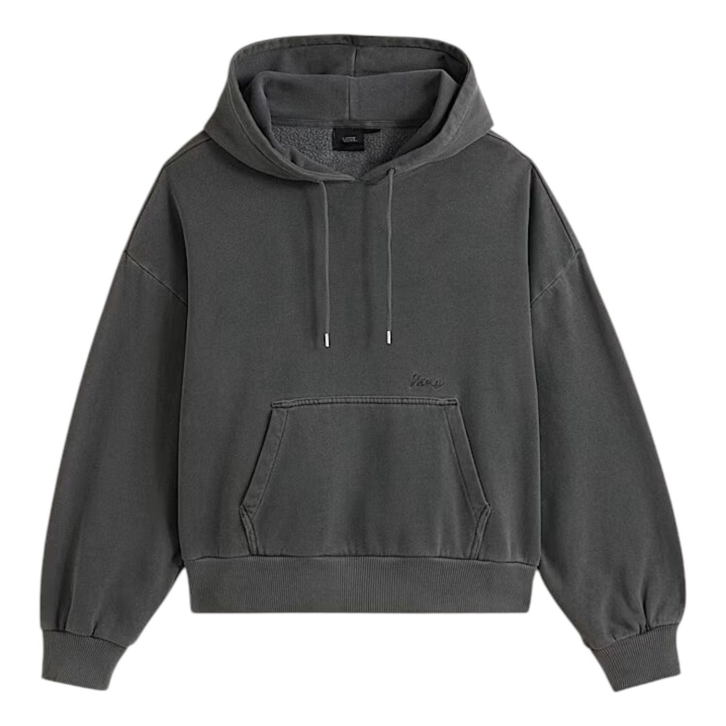 (WMNS) Vans Retro Pullover Hoodie 'Asphalt Grey' VN000MA21O7