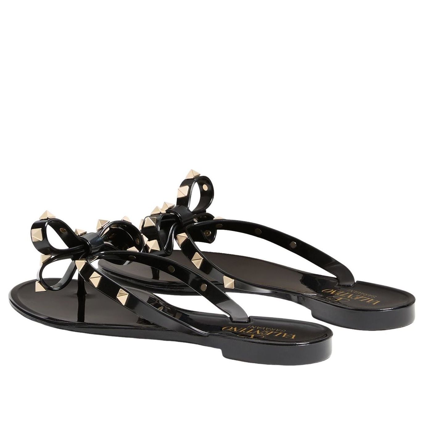 (WMNS) Valentino SS26 Garavani Rockstud 'Black' 8W2S0552PVS0NO