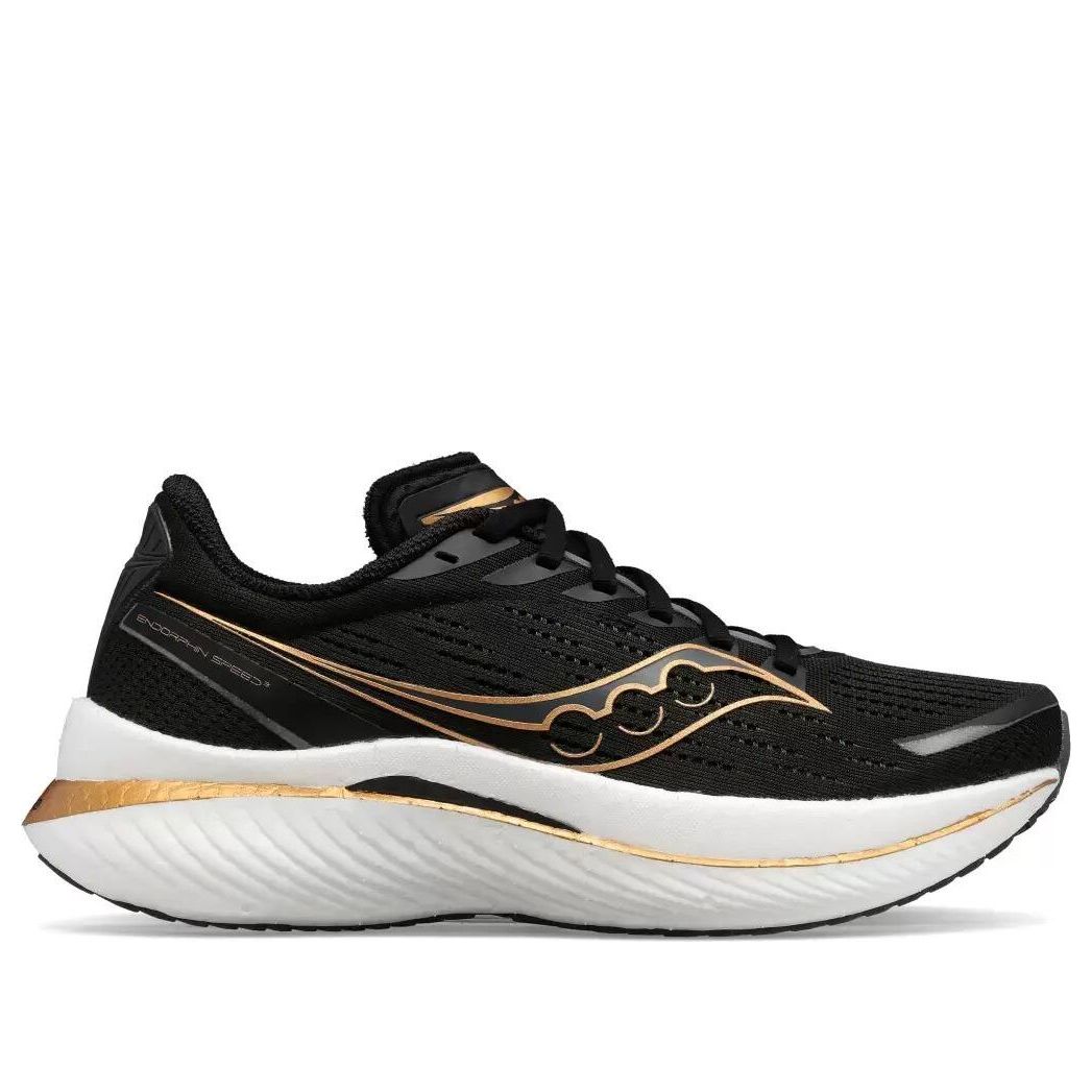 (WMNS) Saucony Endorphin Speed 3 'Black Goldstruck' S10756-10
