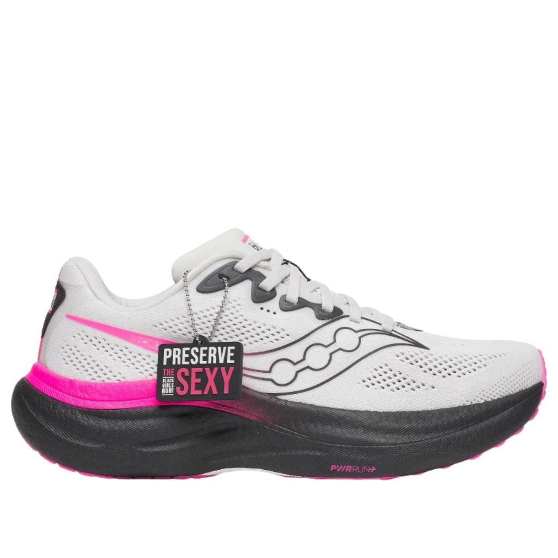 (WMNS) Saucony x Black Girls Run Ride 19 'Fog Hot Pink' S11055-400