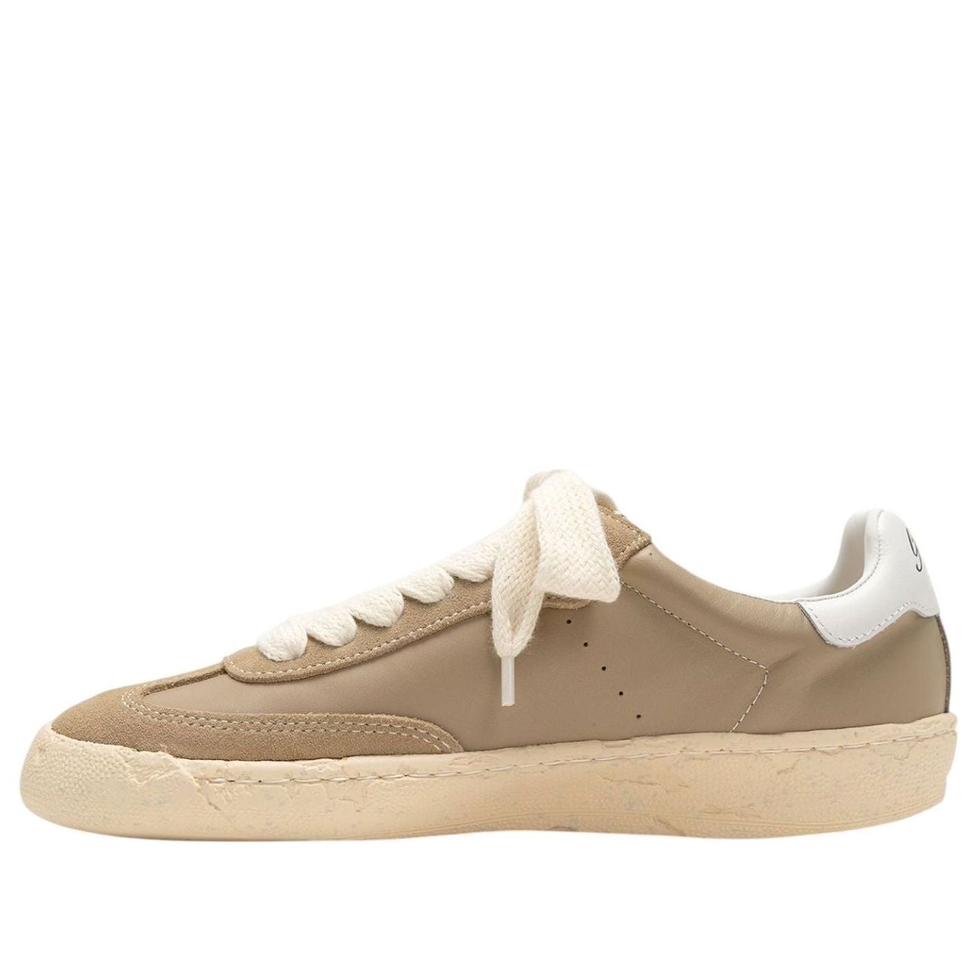 Maison MIHARA YASUHIRO FRANCIS PAST Sole Mixed Material Low 'Beige' S14FW704-BEIGE