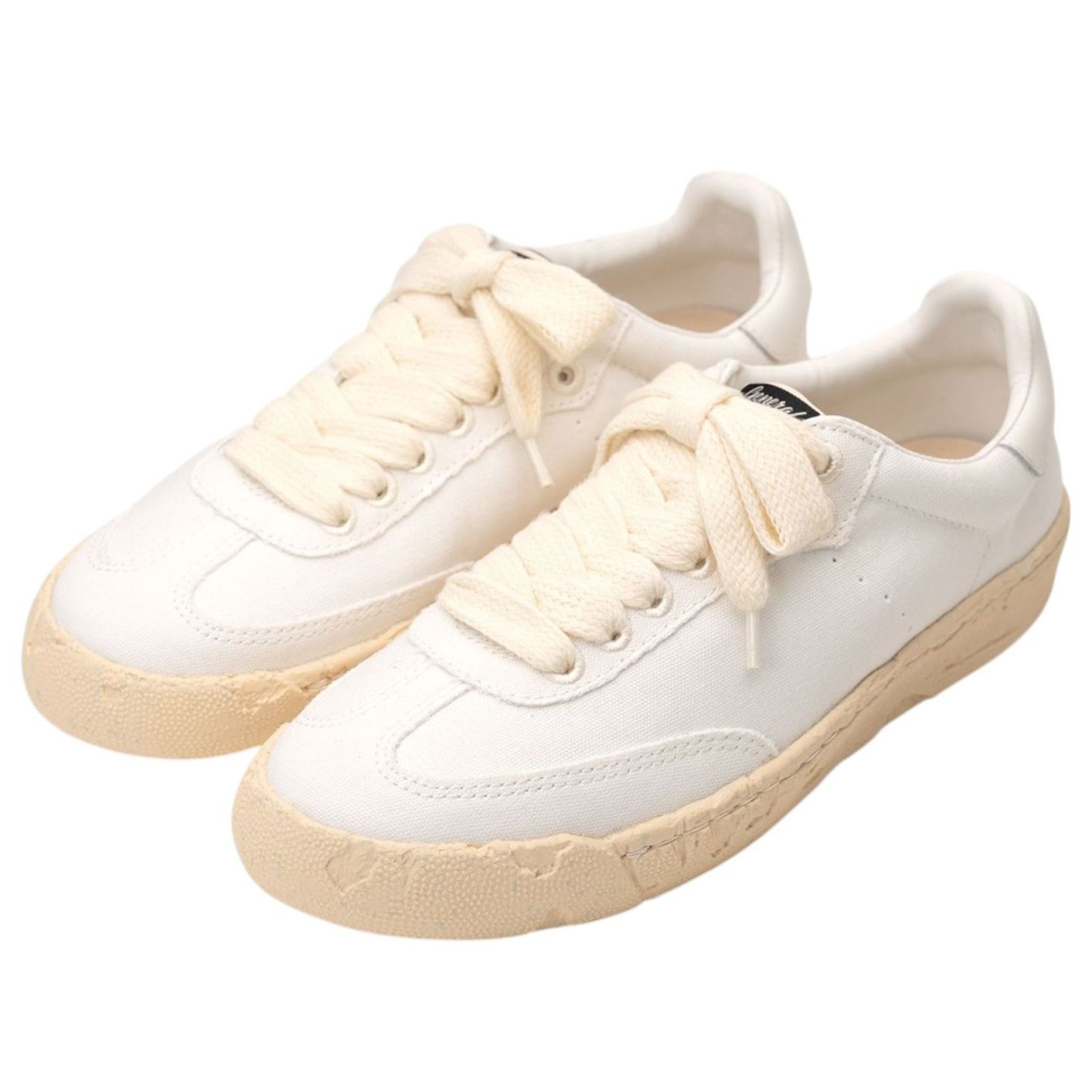 Maison MIHARA YASUHIRO FRANCIS PAST Low 'White' S14FW705-WHITE